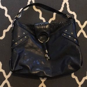 Cole Haan Gold Studded Bag